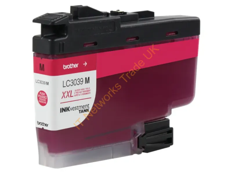 LC3039M - Brother Lc3039M Ink Cartridge 1 Pc(S) Original Extra (Super) High Yield Magenta