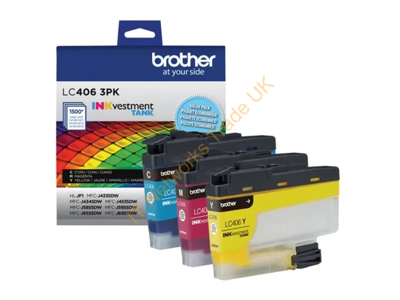 LC4063PKS - Brother Lc4063Pks Ink Cartridge 1 Pc(S) Original Standard Yield Black, Cyan, Magenta, Yellow
