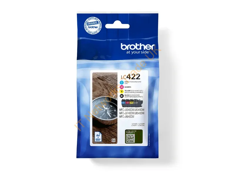 LC422VAL - Brother Toner LC-422VAL Value Pack