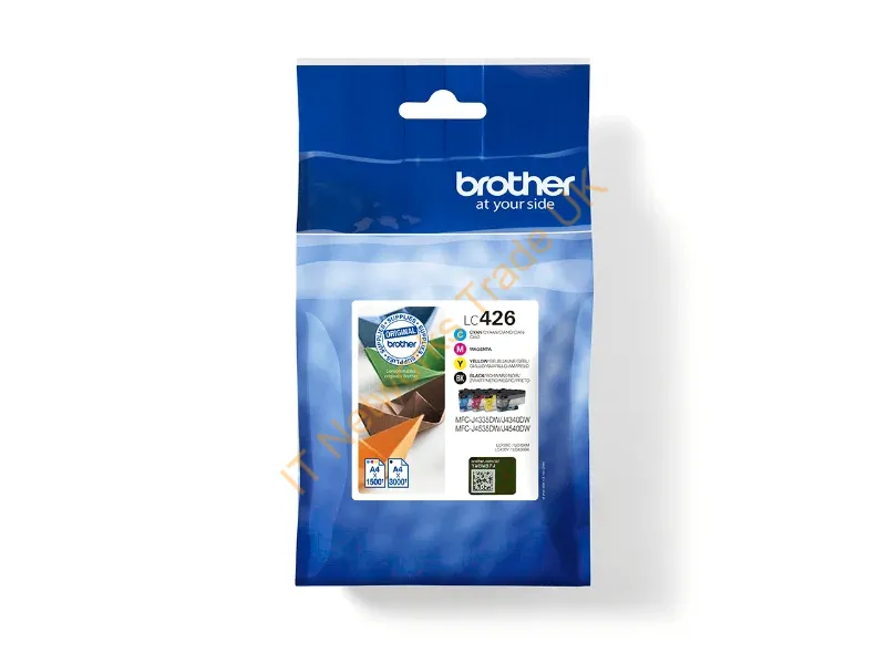 LC426VAL - Brother Toner LC-426VAL Value Pack
