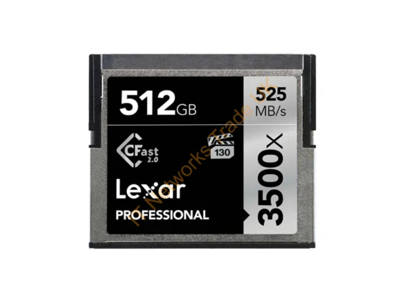 LC512CRBNA3500 - Lexar Professional 3500X Cfast 2.0 512 Gb