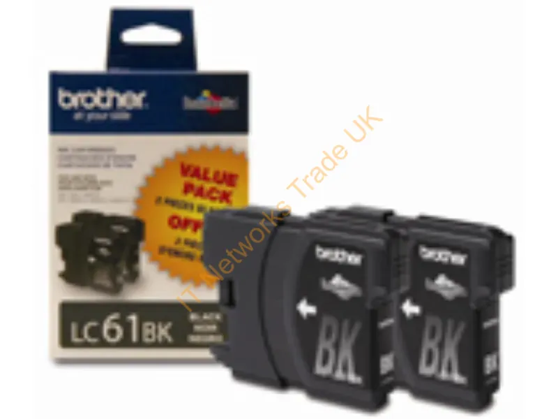 LC612PKS - Brother Lc612Pks Ink Cartridge 2 Pc(S) Original Black