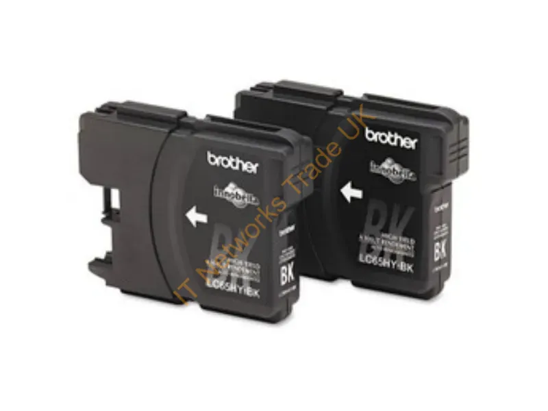 LC652PKS - Brother Lc-652Pks Ink Cartridge 2 Pc(S) Original High (Xl) Yield Black