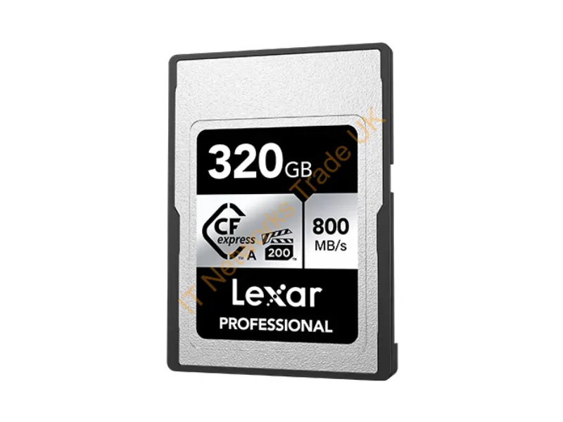 LCAEXSL320G-RNENG - Lexar Lcaexsl320G-Rneng Memory Card 320 Gb Cfexpress Type A