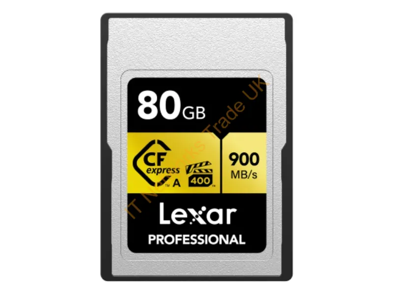 LCAGOLD080G-R2ENG - Lexar Professional Gold 80 Gb Cfexpress Type A
