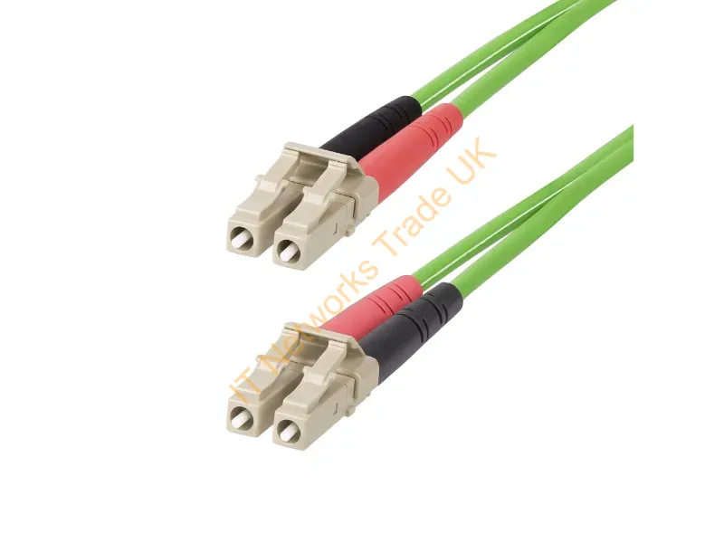 LCLCL-15M-OM5-FIBER - Startech.Com Lclcl-15M-Om5-Fiber Infiniband/Fibre Optic Cable 590.6" (15 M) Lc Lomm Green