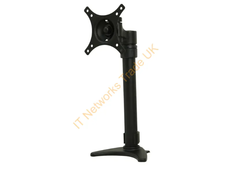 LCT100S - Peerless Lct100S Monitor Mount / Stand 38" Desk Black