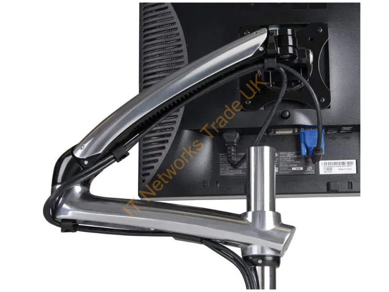 LCT620A-G - Peerless Lct620A-G Monitor Mount / Stand 29" Desk Black, Silver