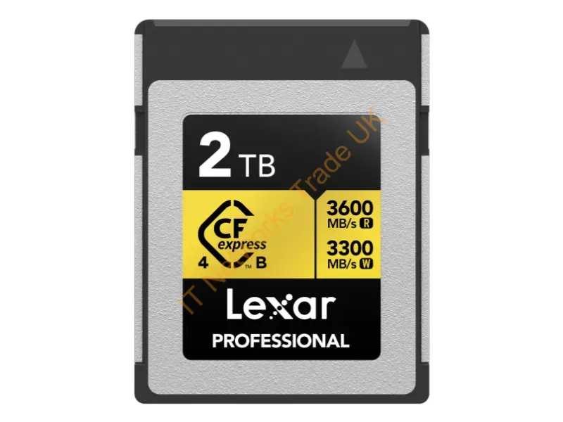 LCXEXP4002T-RNENG - Lexar Lcxexp4002T- Rneng 2 Tb Cfexpress Type B
