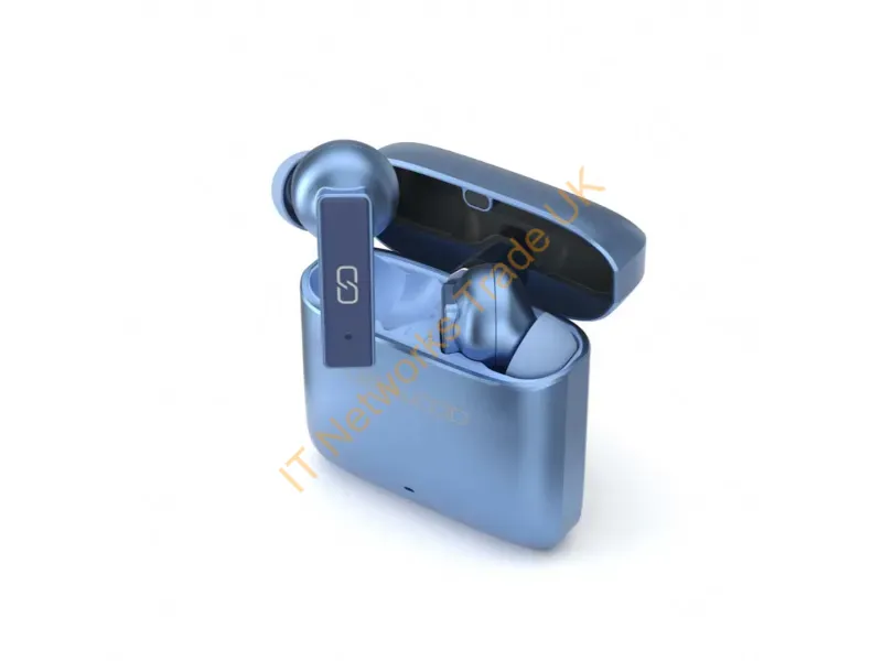 LD-S20-BLUE - LEDWOOD Titan Headset True Wireless Stereo (TWS) In-ear Calls/Music/Sport/Everyday USB Type-C Bluetooth Light Blue
