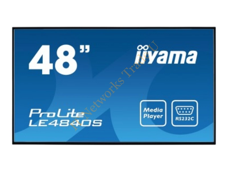 LE4840S-B1 - iiyama ProLite LE4840S-B1 Digital signage flat panel 48" LED Full HD Black LED TV