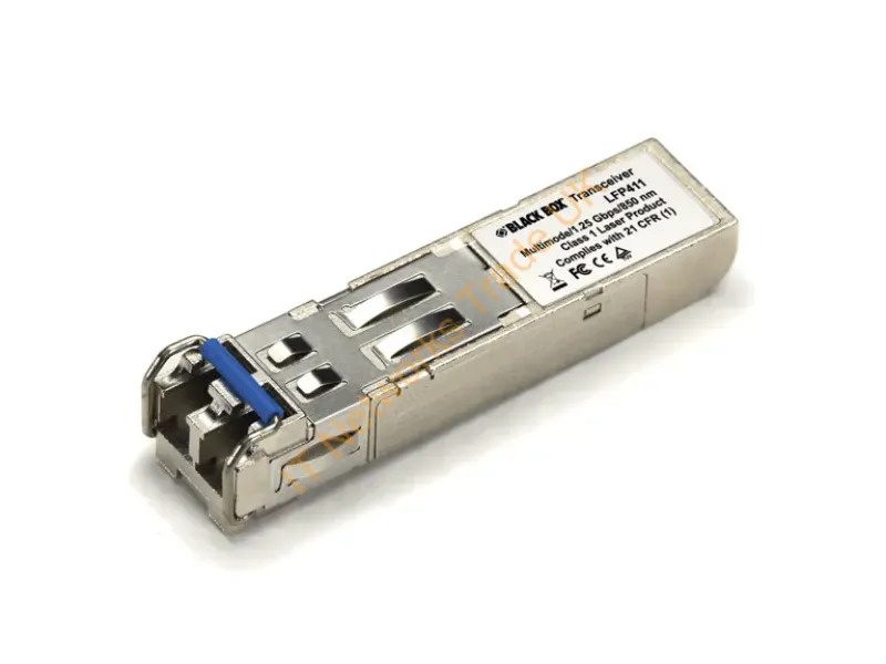LFP411 Black Box 1.25Gbps EXT DIAG Multi-mode Fiber 550m 850nm LC Connector SFP Transceiver Module