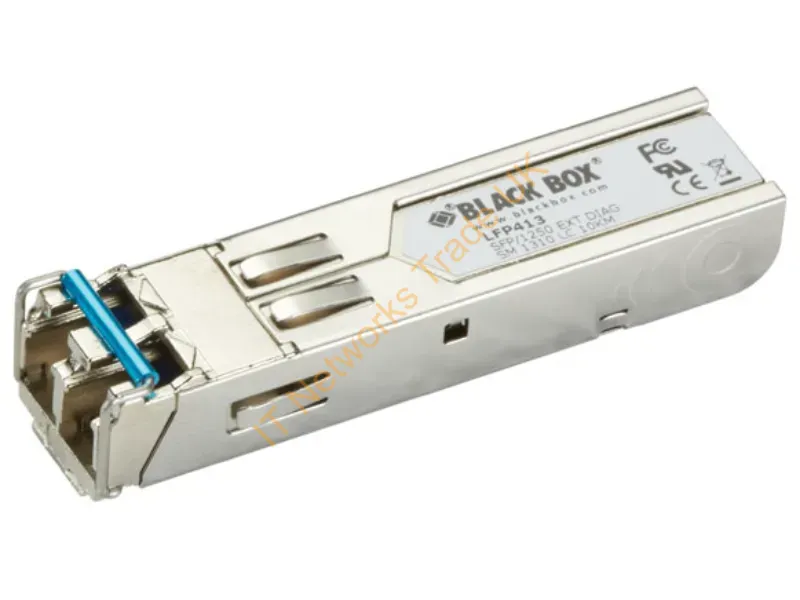 LFP413 Black Box 1.25Gbps Single-mode Fiber 1310nm LC Connector SFP Transceiver Module