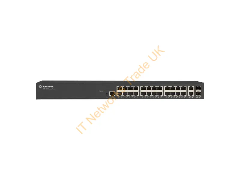 LGB1126A-R2 - Black Box Lgb1126A-R2 Network Switch Managed L2+ Gigabit Ethernet (10/100/1000)