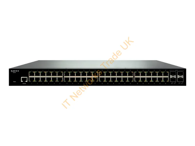 LGB5052A-R3 - Black Box 52-Pt Gb Mngd Enet Switch