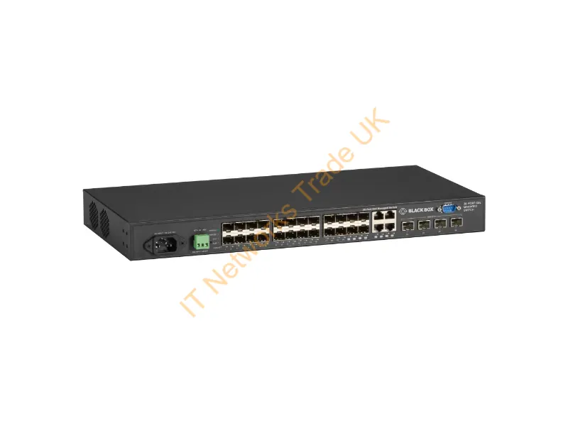 LGB5128A-R2 - Black Box Lgb5128A-R2 Network Switch Managed Gigabit Ethernet (10/100/1000) 1U