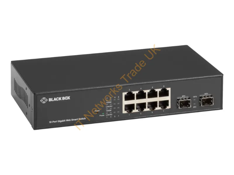 LGB710A - Black Box 10-Port Sfp Web Smart Gigabitethernet Switch