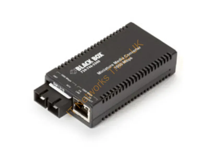 LGC011A-R2 - Black Box Multipower Miniature Network Media Converter 1000 Mbit/S 1310 Nm Single-Mode