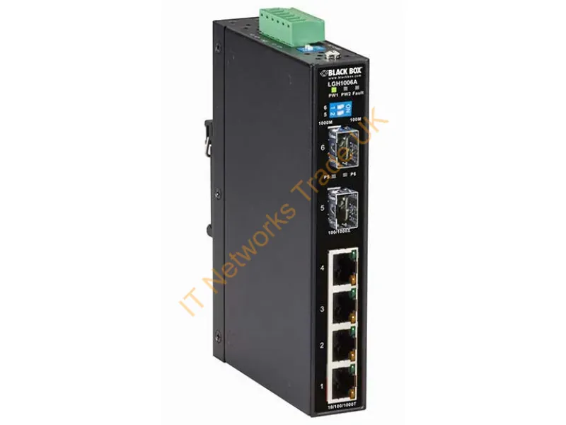 LGH1006A - Black Box Lgh1006A Network Switch Gigabit Ethernet (10/100/1000)