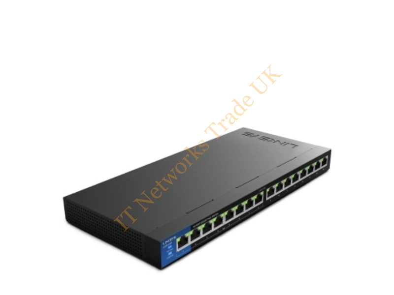 LGS116 Linksys 16-Port Gigabit Ethernet Switch 16 Ports 16 X Rj-45 10/100/1000base-T Desktop Wall Mountable Network Switch