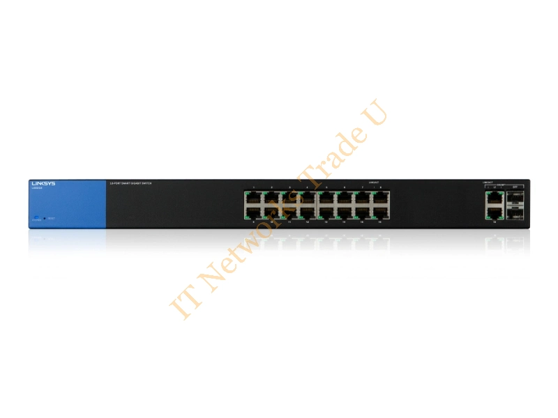 LGS318-EU - Linksys 18-Port Smart Gigabit Switch (LGS318) Network Switch