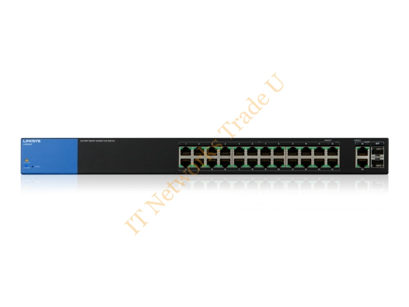LGS326P-EU - Linksys 26-Port Smart PoE+ Switch (LGS326P) Network Switch