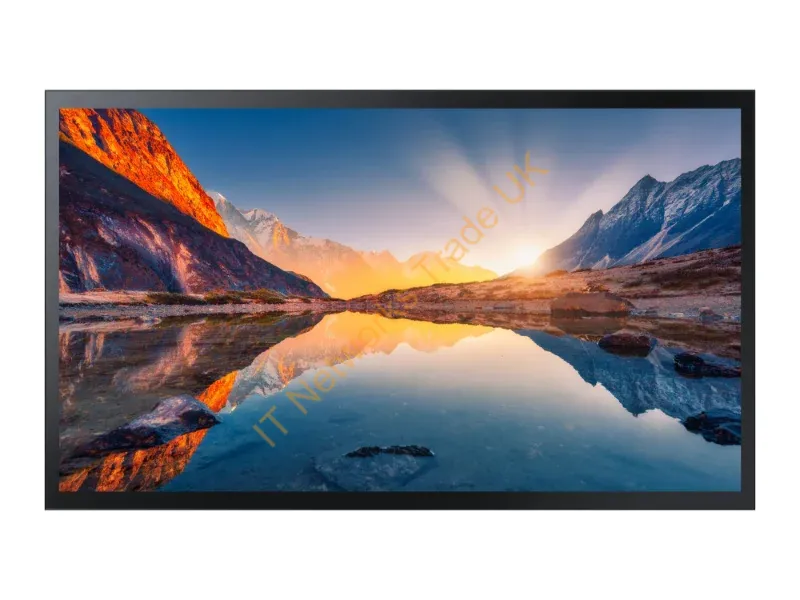 LH32QMRTBGCXEN - Samsung QM32R-T Digital signage flat panel 81.3 cm (32") LCD Wi-Fi 400 cd/m� Full HD Black Touchscreen Tizen 4.0