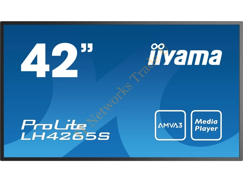 LH4265S-B1 - iiyama LH4265S Digital signage flat panel 42" LED Full HD Black LED TV