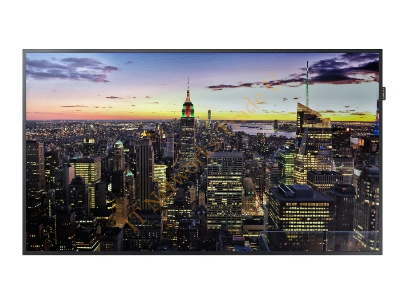 LH49QMHPLGC/EN - Samsung QM49H Digital signage flat panel 49" LED 4K Ultra HD Wi-Fi Black LED TV
