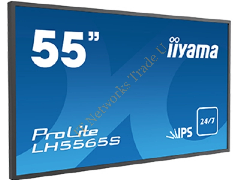 LH5565S-B1 - iiyama LH5565S-B1 Digital signage flat panel 54.6" LED Full HD Black signage display LED TV