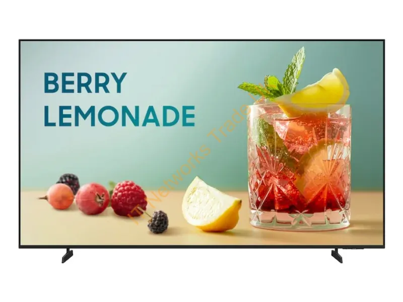LH55BEFHLGKXXU - Samsung BE55FX-H Digital signage flat panel 139.7 cm (55") LED Wi-Fi 250 cd/m� 4K Ultra HD Black Built-in processor Tizen 16/7