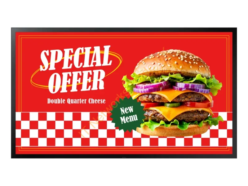 LH55OHDEBGBXEN - Samsung OH55DX Digital signage flat panel 139.7 cm (55") LCD 3500 cd/m� Full HD Black Tizen 24/7