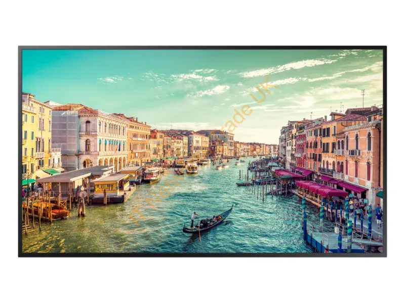 LH55QMREBGCXEN - Samsung QM55R Digital signage flat panel 139.7 cm (55") LED Wi-Fi 500 cd/m� 4K Ultra HD Black Tizen 4.0 24/7