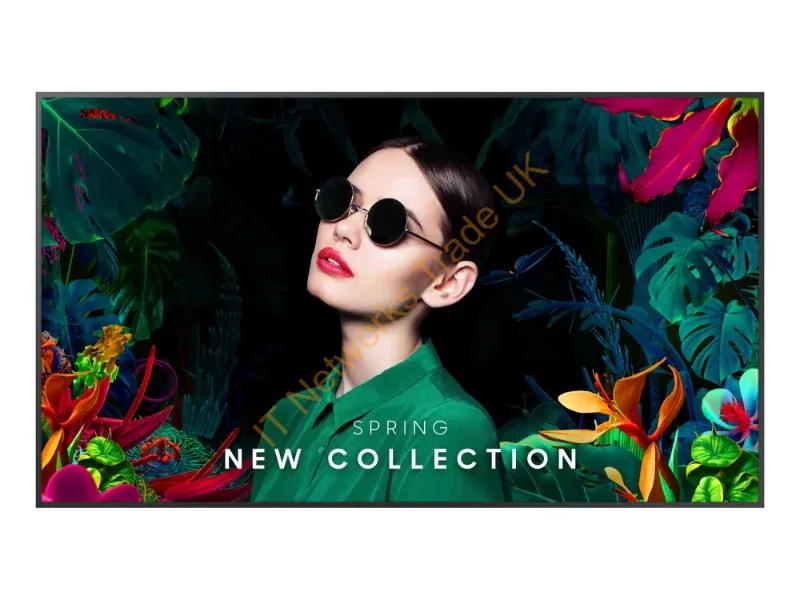 LH85QMCEBGCXEN - Samsung QM85C Digital signage flat panel 2.16 m (85") LCD Wi-Fi 500 cd/m� 4K Ultra HD Black Tizen 24/7
