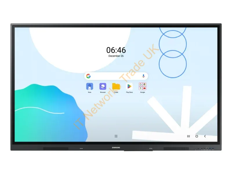 LH86WADWLGCXEN - Samsung WA86D interactive whiteboard 2.18 m (86") 3840 x 2160 pixels Touchscreen Grey