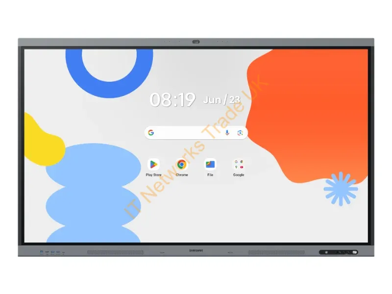 LH86WAFPLGCXEN - Samsung LH86WAFPLGC interactive whiteboard 2.18 m (86") 3840 x 2160 pixels Touchscreen Black, Grey