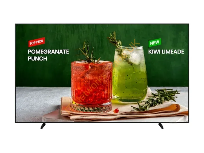 LH98BEDHLGKXXU - Samsung 98IN BIZ TV 2.49 m (98") 4K Ultra HD Smart TV Wi-Fi Black