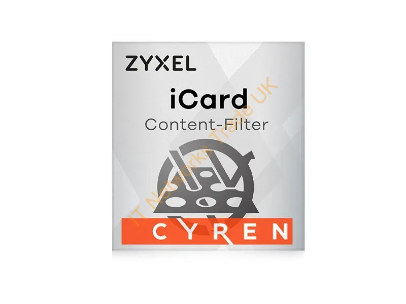 LIC-CCF-ZZ0027F - Zyxel iCard Cyren CF 1Y 1 license(s) Upgrade 1 year(s)