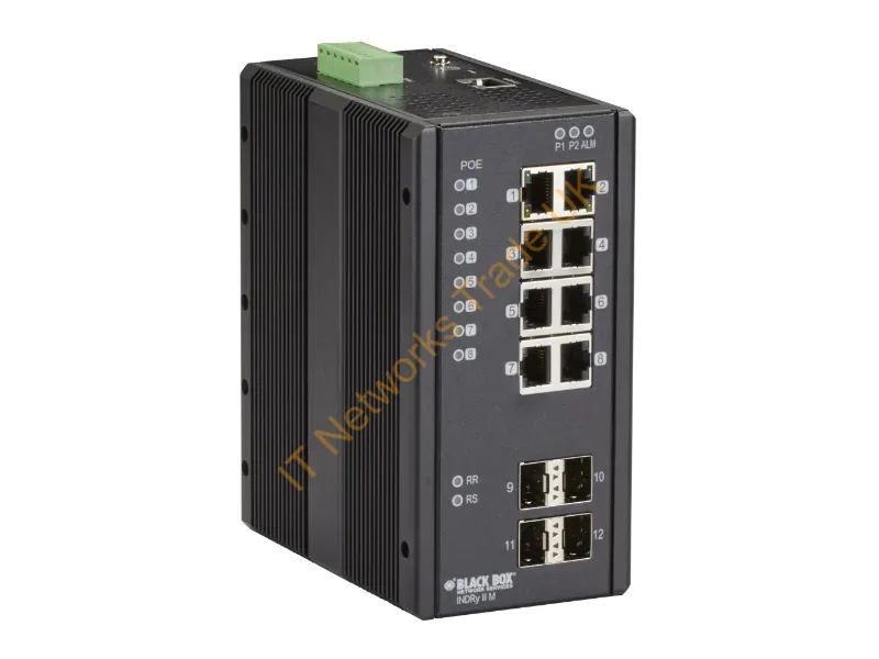 LIE1014A - Black Box Lie1014A Network Switch Managed Gigabit Ethernet (10/100/1000) Power Over Ethernet (Poe)