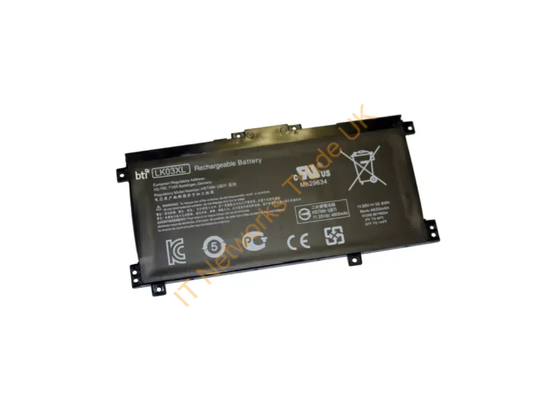 LK03XL-BTI - Bti Lk03Xl- Industrial Rechargeable Battery Lithium-Ion (Li-Ion) 4835 Mah 11.55 V