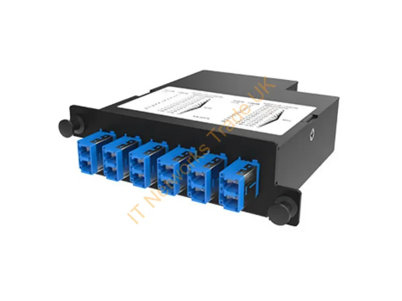 LM4-LC12J-1A2UN - Legrand Lm4-Lc12J-1A2Un Fiber Optic Adapter Lc/Mtp Black, Blue
