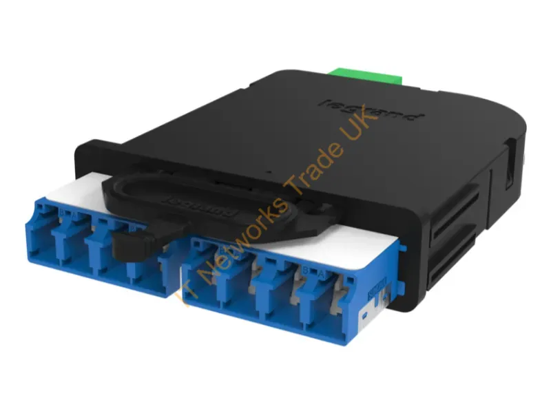 LM8-LC08J-1C2UN - Legrand Lm8-Lc08J-1C2Un Fiber Optic Adapter Lc/Mpo Black, Blue