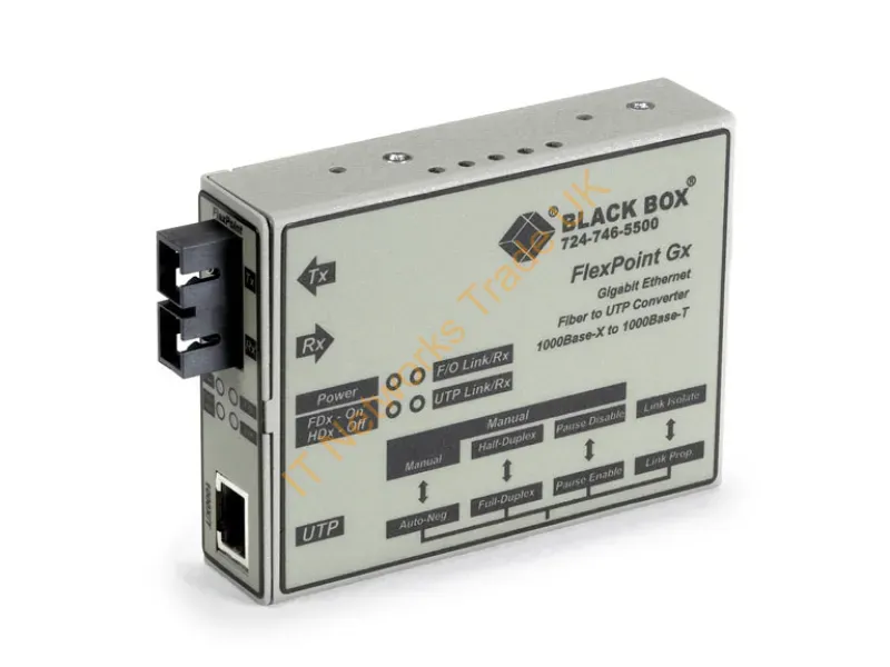 LMC1004A-R3 - Black Box Lmc1004A-R3 Network Media Converter 1000 Mbit/S 1300 Nm Single-Mode