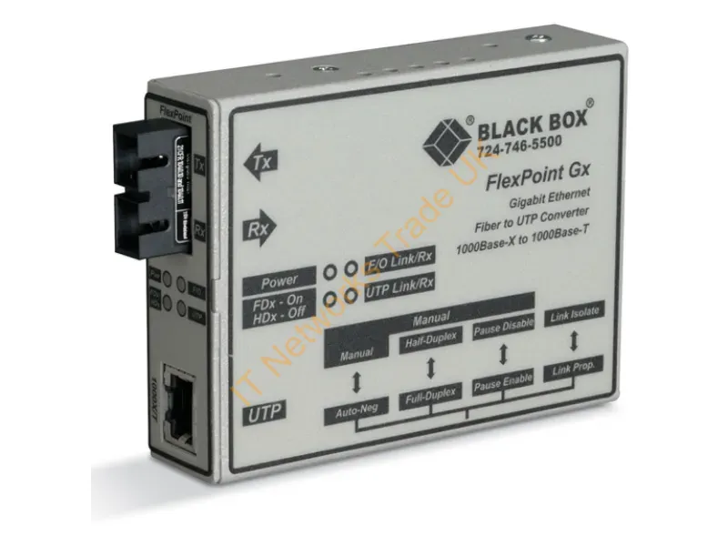 LMC1009A-R3 - Black Box Lmc1009A-R3 Network Media Converter 1000 Mbit/S 1300 Nm
