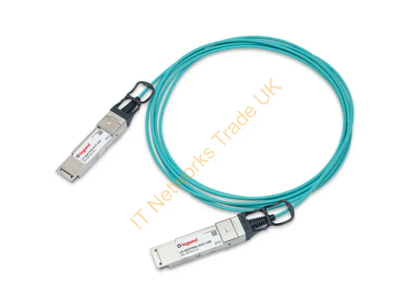 LN-QSFP56G-AOC-15M - Legrand Ln-Qsfp56G-Aoc-15M Infiniband/Fibre Optic Cable 590.6" (15 M) Qsfp+ Aqua Color