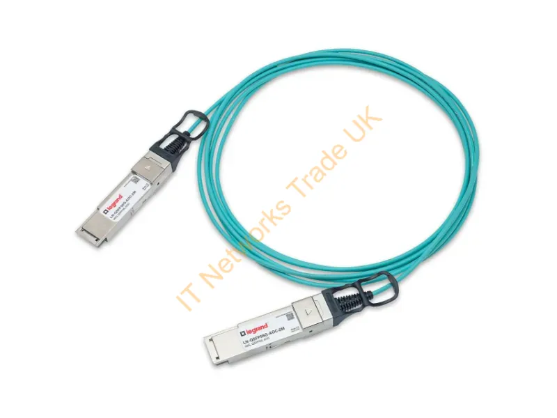 LN-QSFP56G-AOC-2M - Legrand Ln-Qsfp56G-Aoc-2M Infiniband/Fibre Optic Cable 78.7" (2 M) Qsfp+ Aqua Color