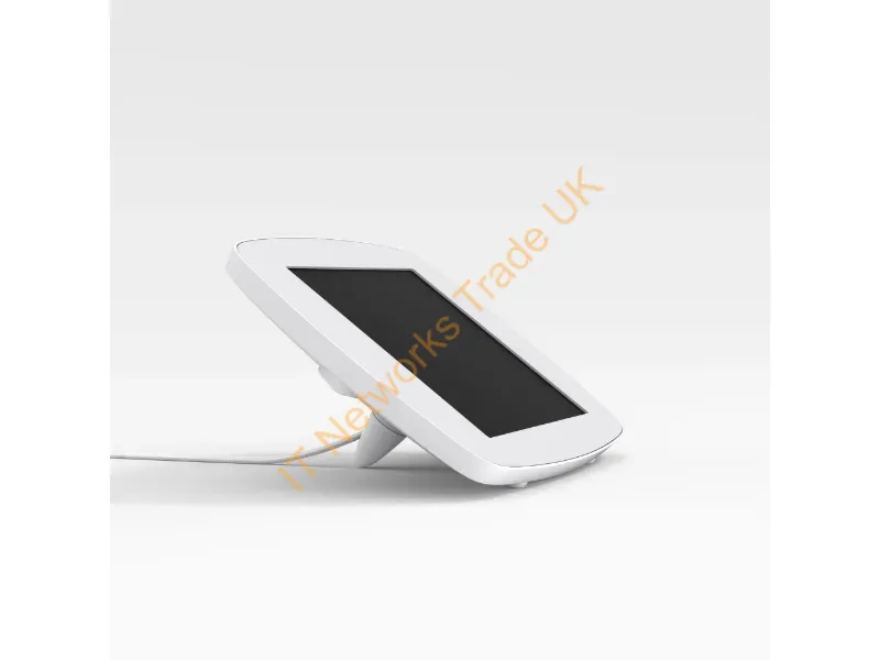 LO2-W1-TA4-MX - Bouncepad Lounge | Samsung Galaxy Tab A 10.1 (2019) | White | Covered Front Camera and Home Button |