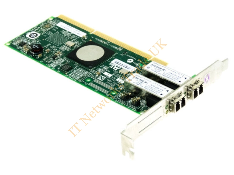 LP11002 Fujitsu LightPulse 2-Port 4GB/s Fibre Channel PCI-Express-x Host Bus Adapter Fiber Channel Controller