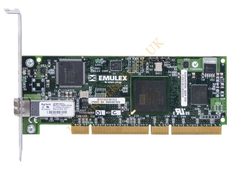 LP9802-E Fujitsu 1-Port 2GB/s PCI-Express-x Fibre Channel Host Bus Adapter Fiber Channel Controller