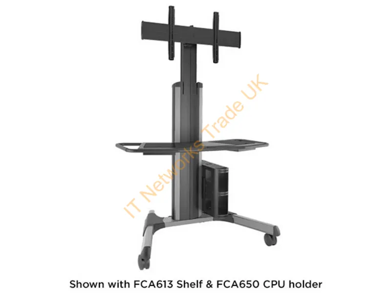 LPAUS - Chief Lpaus Multimedia Cart/Stand Silver Flat Panel